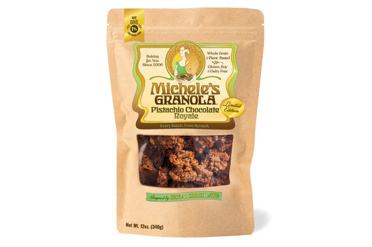 Michele’s Granola Dubai Chocolate-Inspired Granola to Target