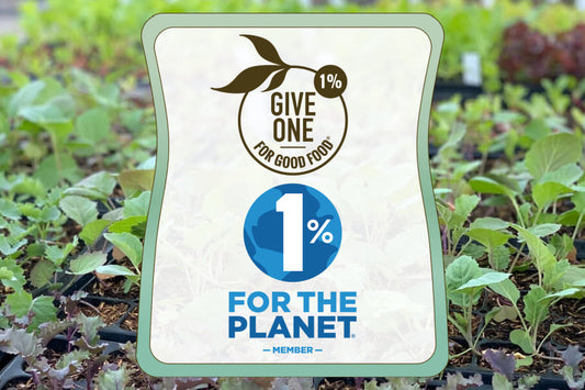 Michele's Granola Give One for Good Food, partnership with 1% for the Planet