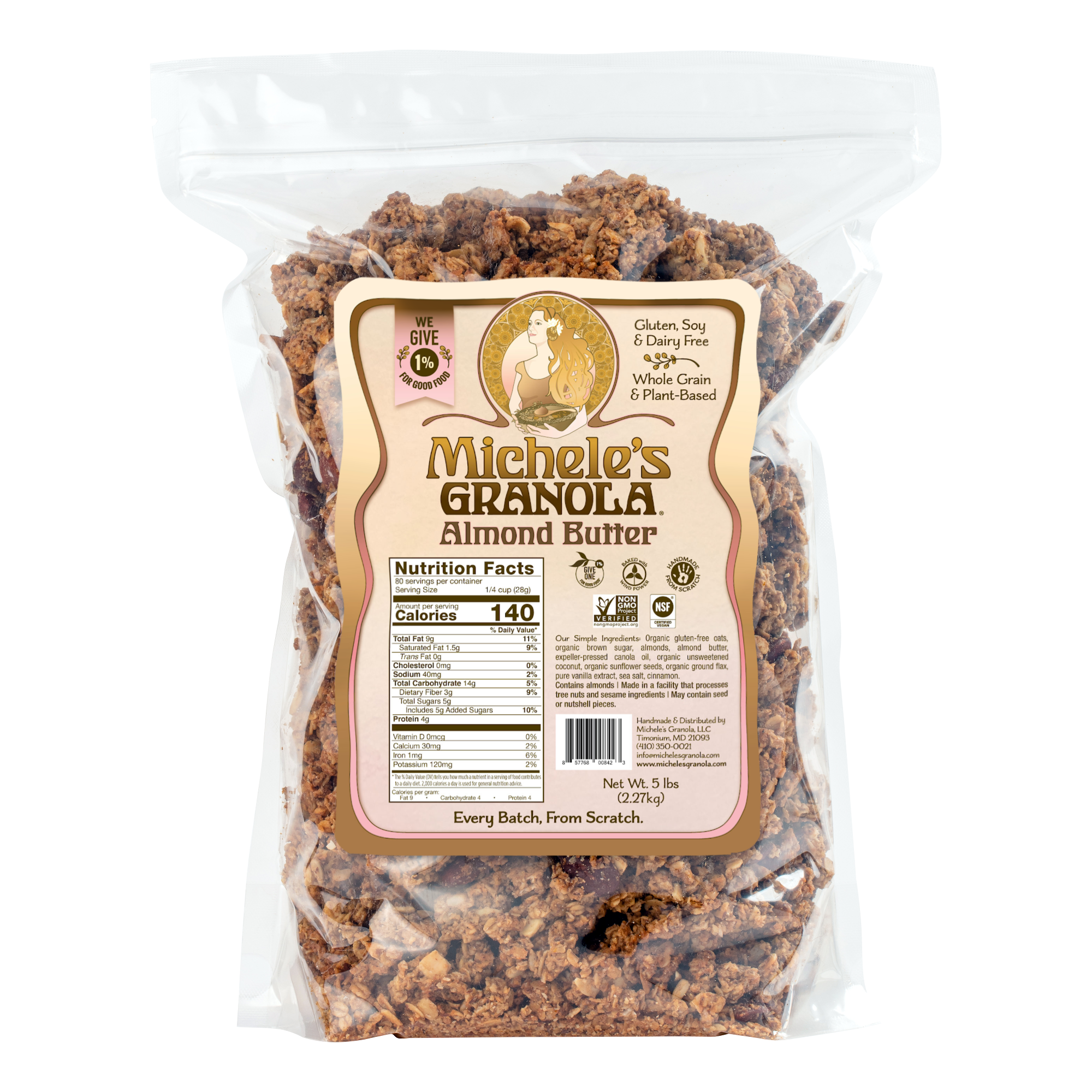 Almond Butter Granola