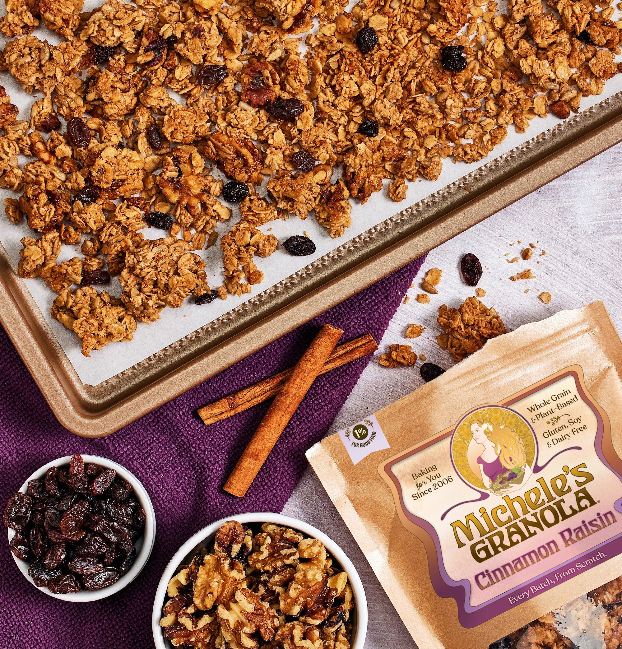 Cinnamon Raisin Granola