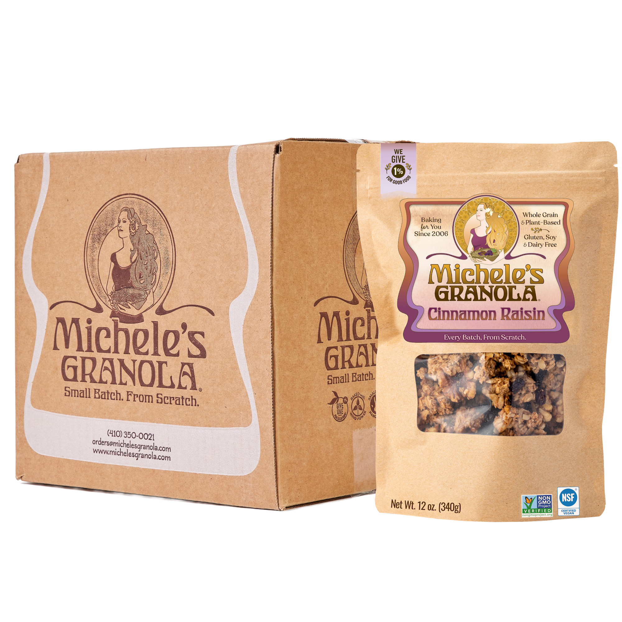 Cinnamon Raisin Granola