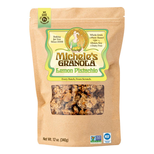 Lemon Pistachio Granola