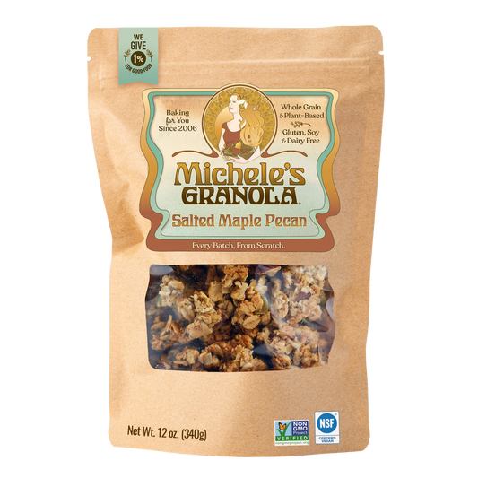 Salted Maple Pecan Granola
