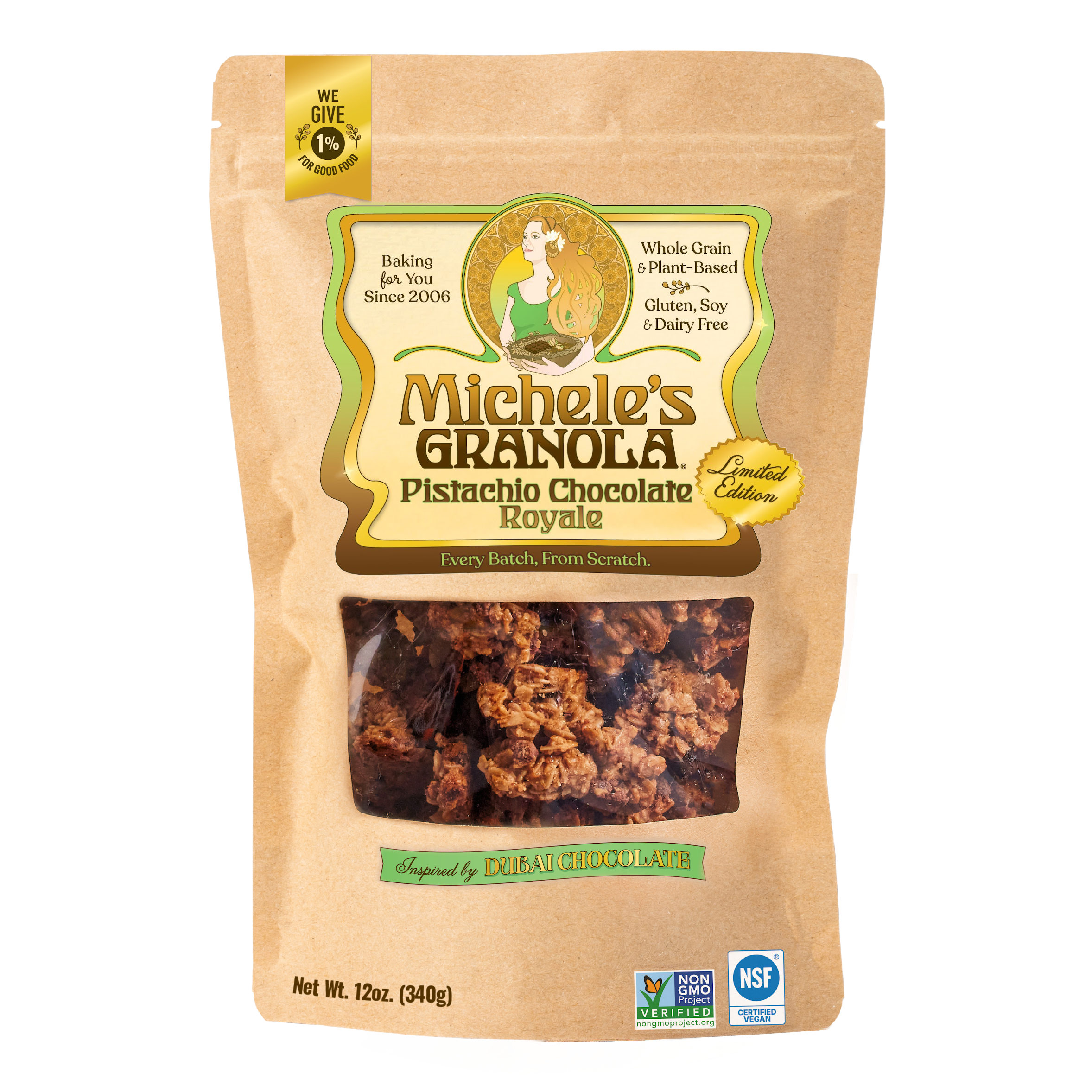 Pistachio Chocolate Royale Granola