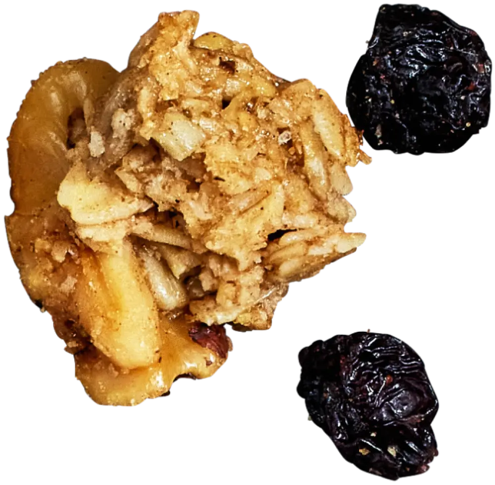 Michele's Granola crumble close-up