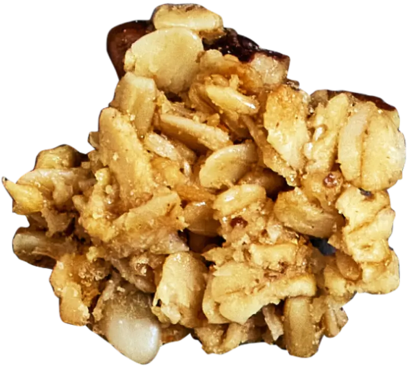 Michele's Granola crumble close-up