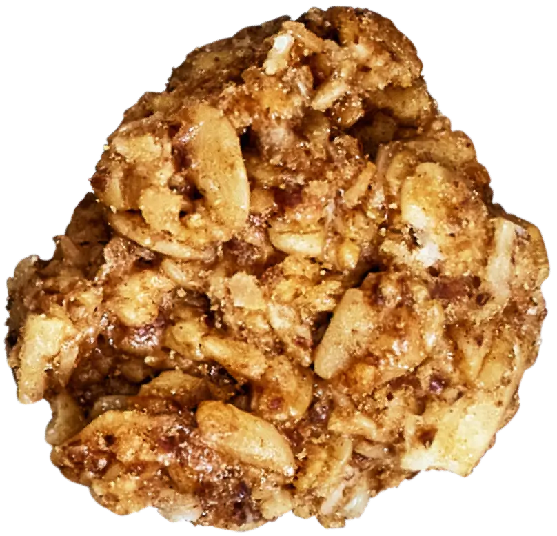 Michele's Granola crumble close-up
