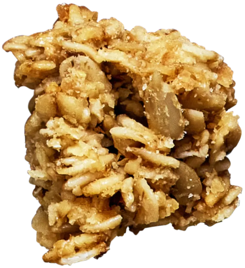 Michele's Granola crumble close-up