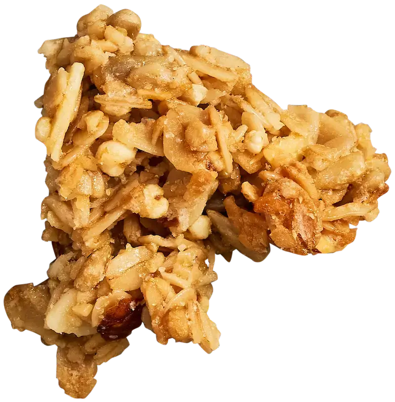 Michele's Granola crumble close-up