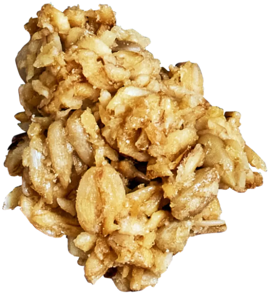 Michele's Granola crumble close-up