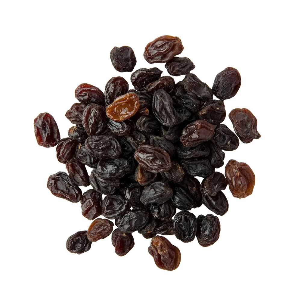 Pile of raisins