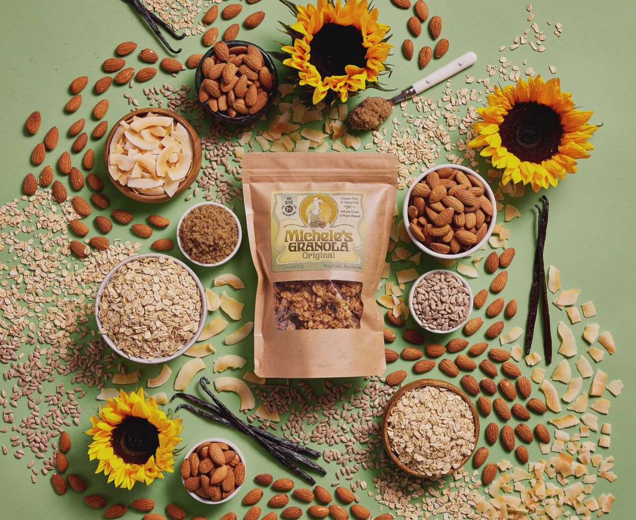 Michele's Granola mix-ins video